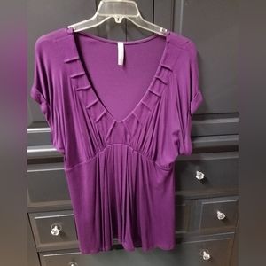 Lush Womens Blouse
